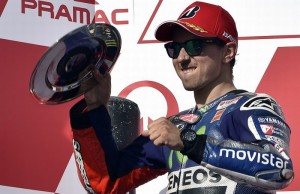 Lorenzo yakin juara dunia. (Foto: AFP/Saeed Khan)