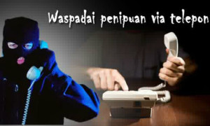 ilustrasi penipuan via telepon 1