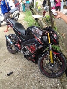 motor korban begal ditemukan