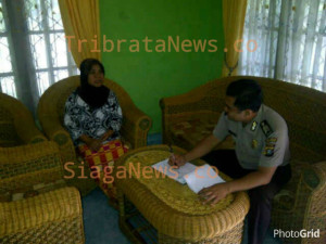 Bhabinkamtibmas Sosialisi Bahaya Paham Radikalisme