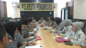 Foto Humas Polresta Pekanbaru
