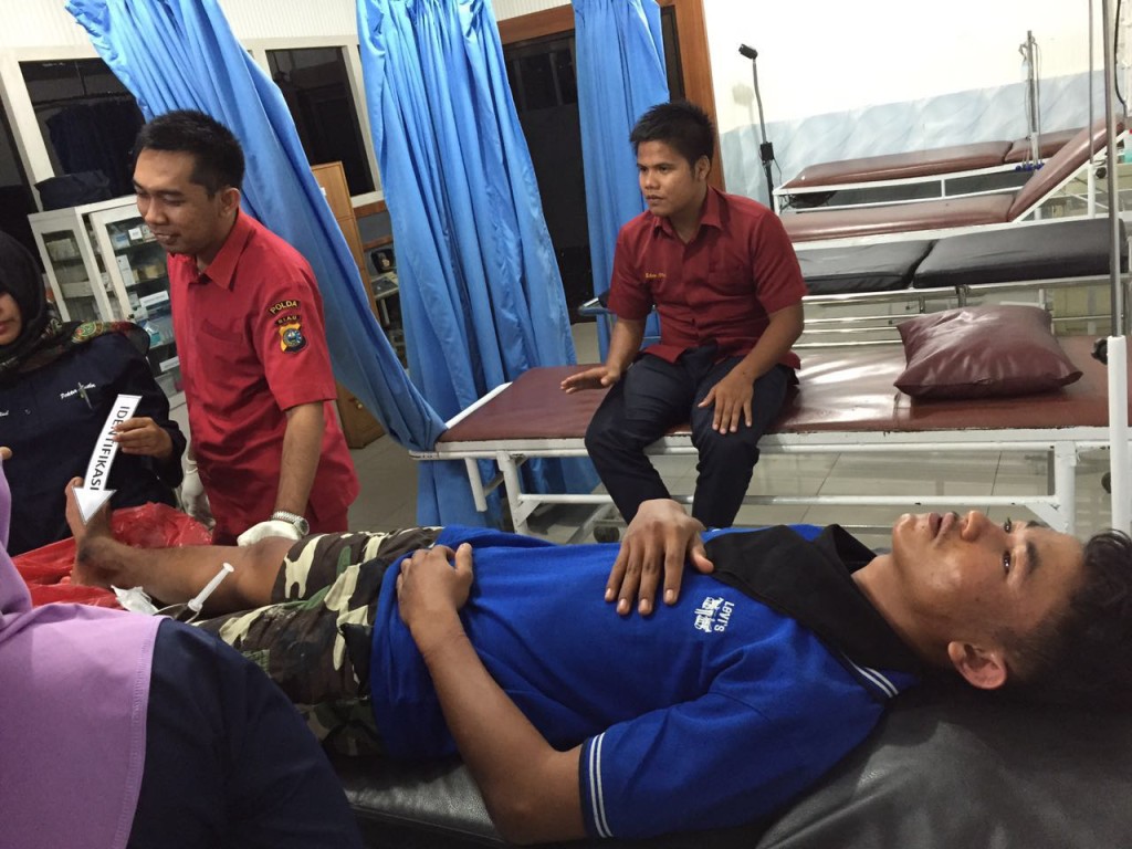 mencoba melawan, pelaku begal ini tersungkur oleh timah panas