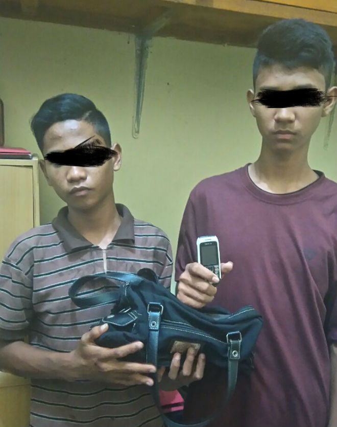 Nyolong Tas Yeti Asmita, Dua ABG Ditangkap Polisi