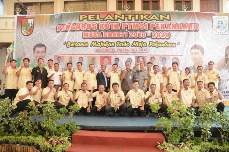 Sekdako Pekanbaru Lantik Pengurus SPMTI