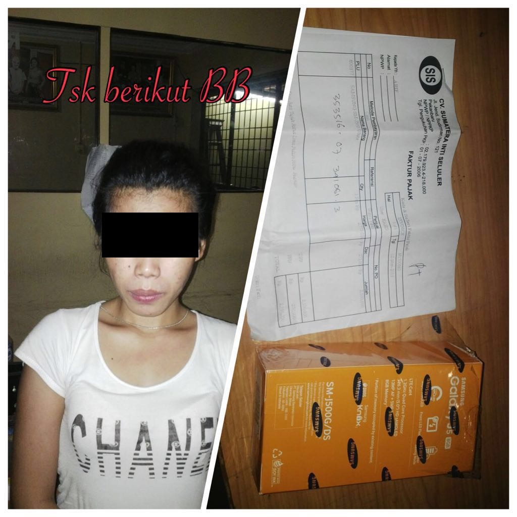 Jual Handphone Teman, Zenita Ditangkap Polisi
