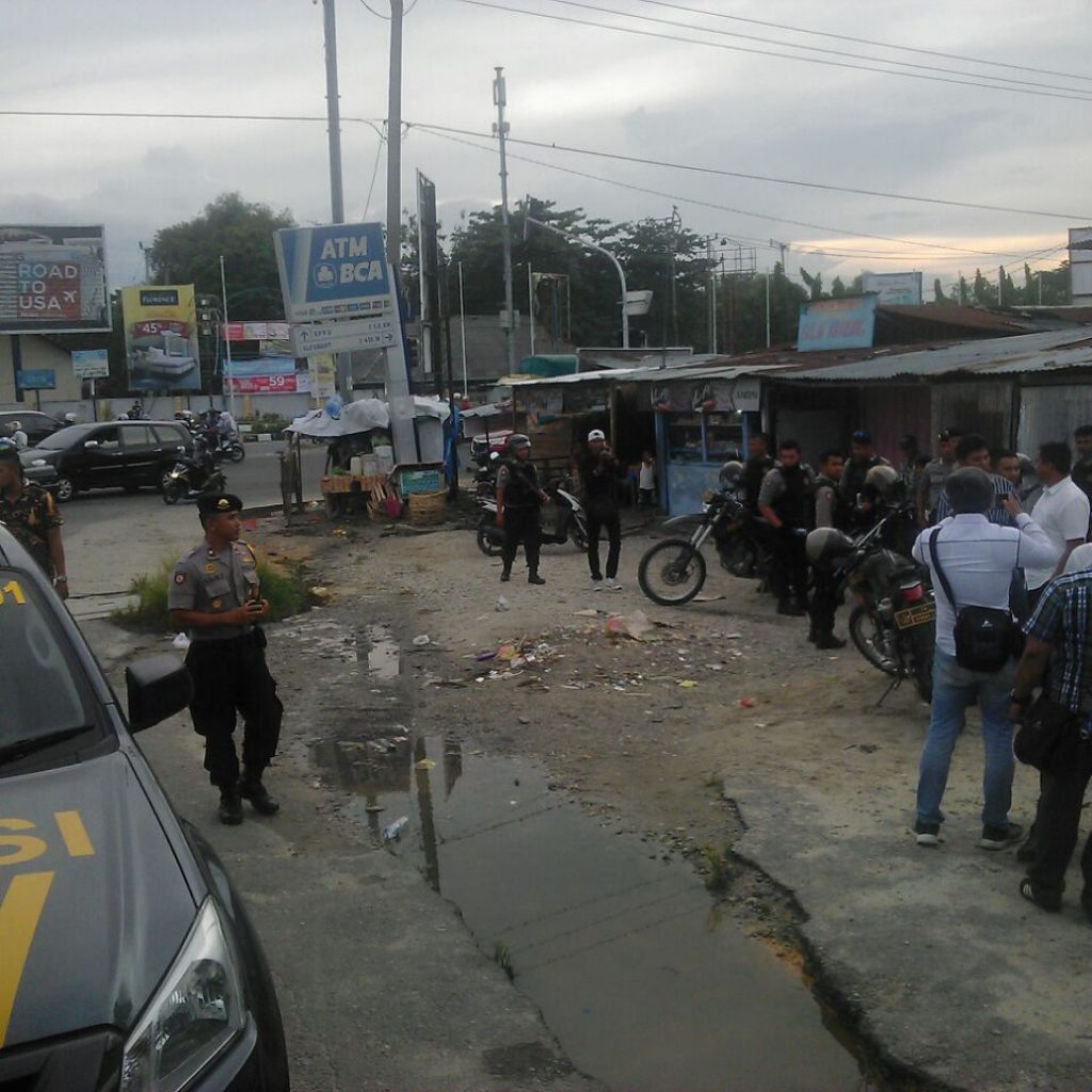 Demi Terciptanya Rasa Aman Dan Nyaman Di Kota Pekanbaru, Tim Gabungan Polresta Pekanbaru Lakukan Razia
