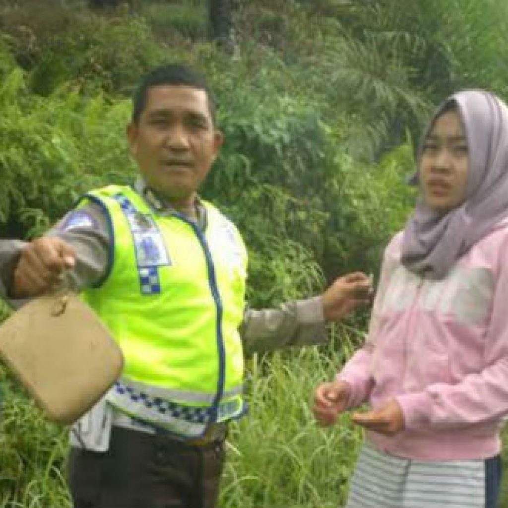 Polantas Tangkap Pelaku Jambret, Korban Ngaku Lega