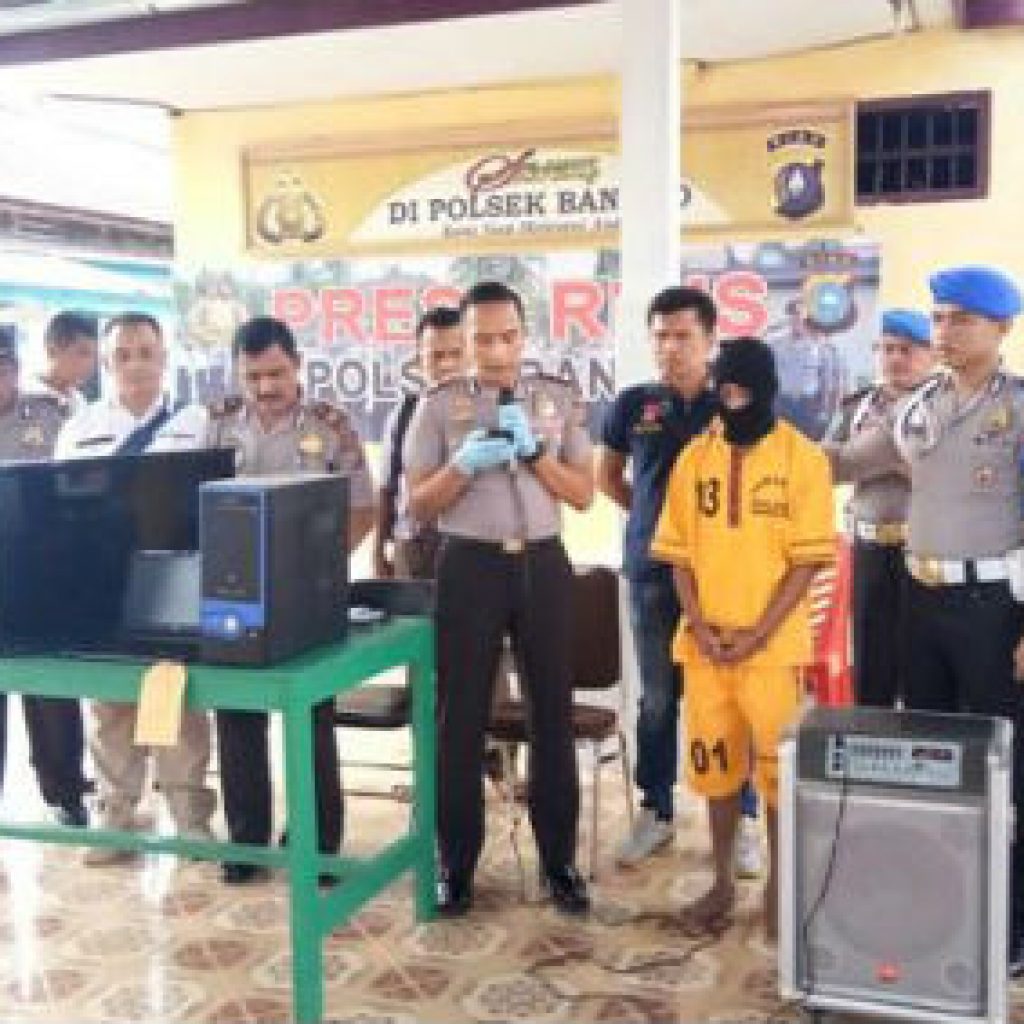 Sepekan, Polsek Bangko Amankan Lima Pelaku Kejahatan
