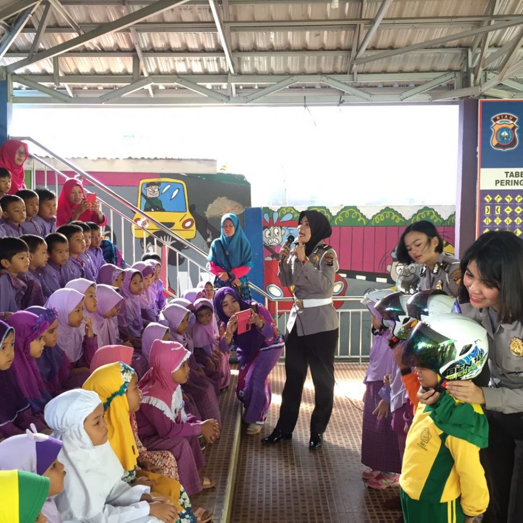 112 Anak Usia Dini Ikuti Edukasi Tertib Lalu Lintas