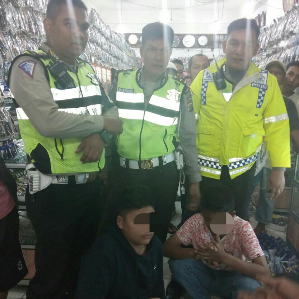 Diduga Mencuri Jam Tangan, Dua Remaja Diamankan Polisi