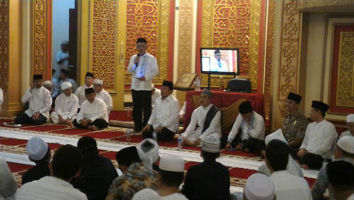 Gubernur Riau Safari Ramadan di Rokan Hulu