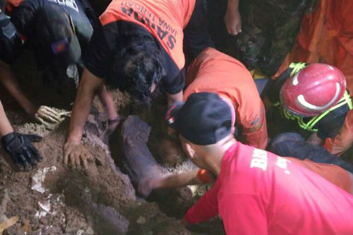 Korban Longsor di Semarang Ditemukan