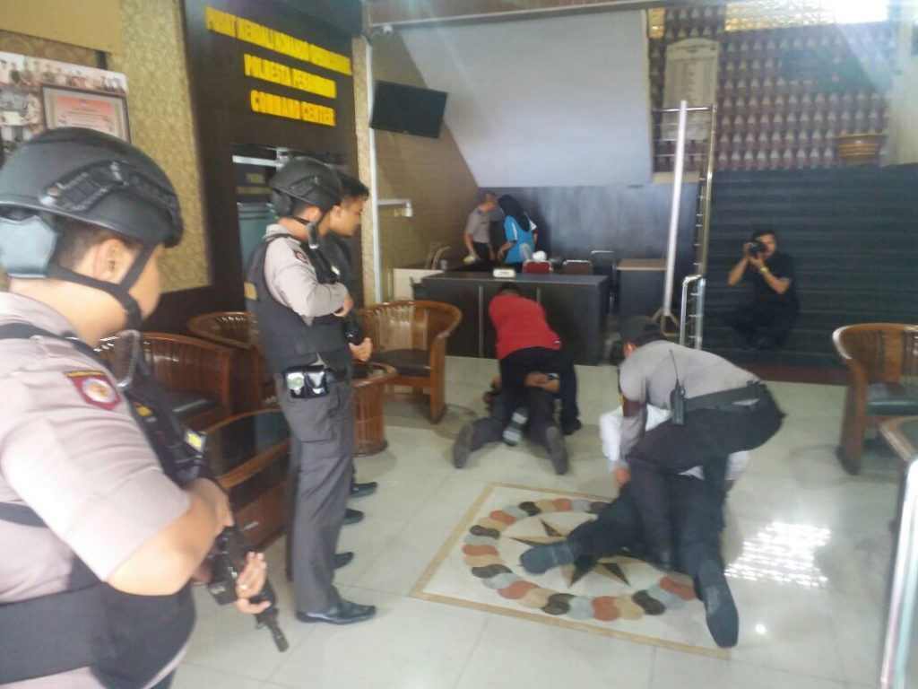 Polresta Pekanbaru Gelar Simulasi Antisipasi Teror