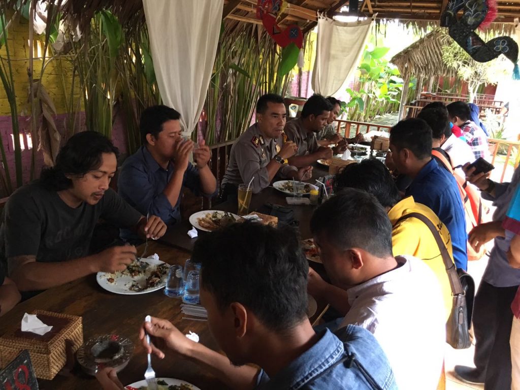 Masih Dalam Suasana Lebaran, Polresta Pekanbaru Laksanakan Halal Bi Halal Dengan Insan Pers