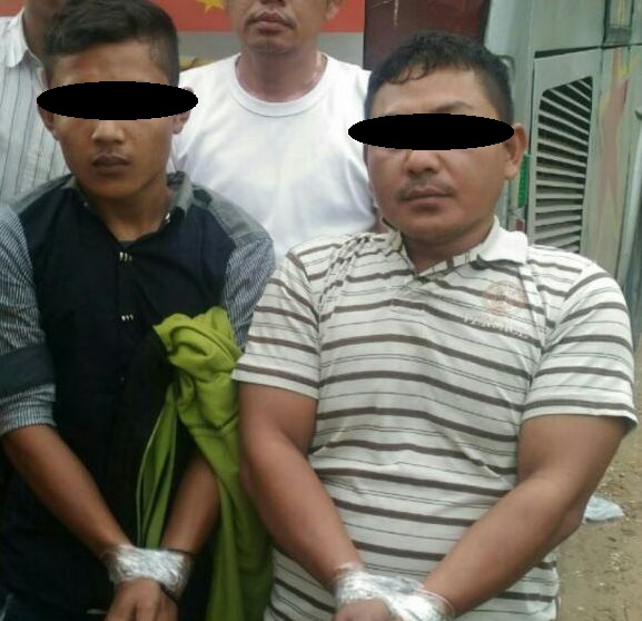Kabur Ke Pekanbaru, Dua Pelaku Pembuhan Sadis Di Sumut Diamankan Polsek Rumbai