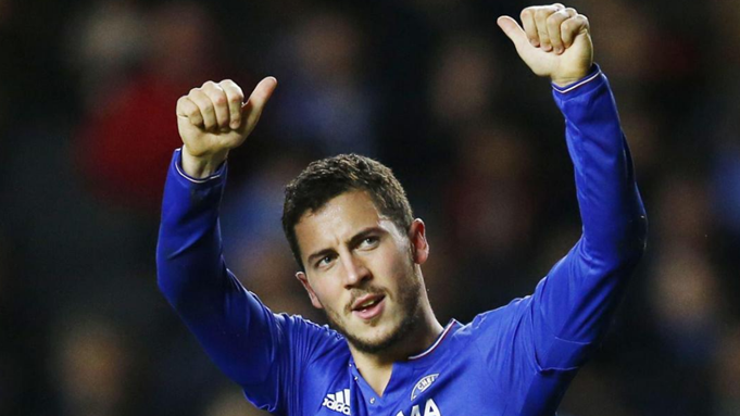 Hazard Selevel dengan Lionel Messi