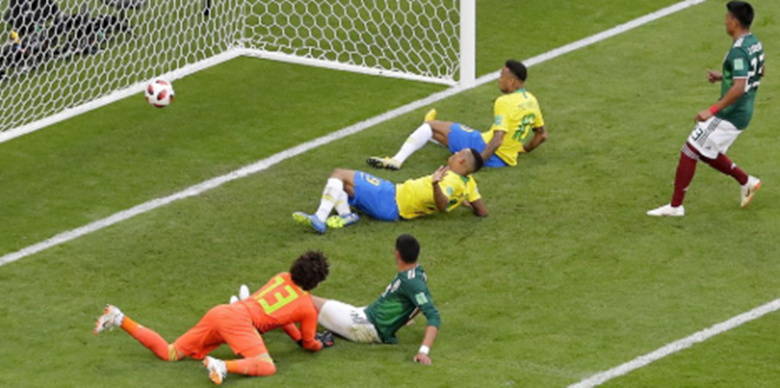 Singkirkan Meksiko, Brasil Masuk Perempat Final