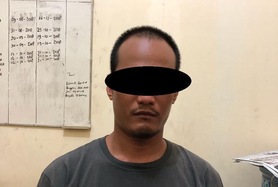 Polsek Tenayan Raya Amankan Pelaku Pencurian