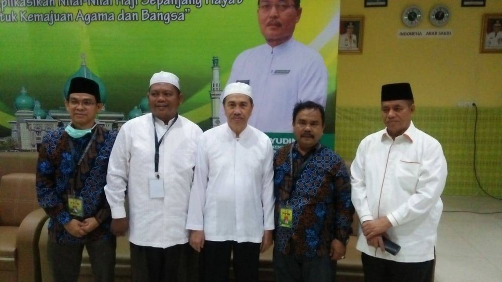 Sebanyak 443 Jamaah Haji Riau Kelompok Pertama Mendarat Di Bandara SSQ II