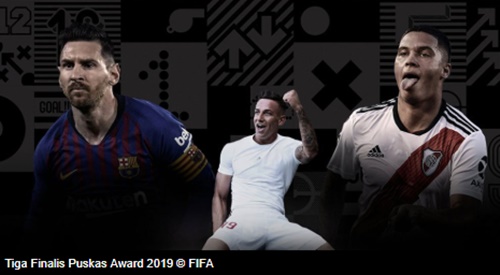 Tiga Finalis Puskas Award 2019