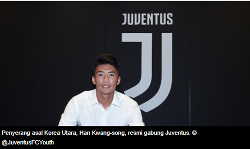 Han Kwang-song Gabung Juventus
