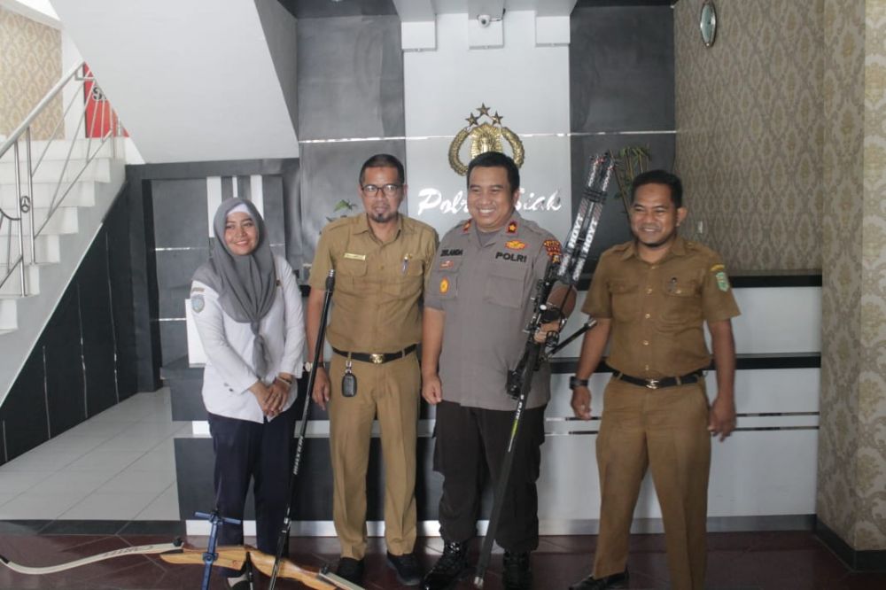 Perpani Siak Ajak Polri Ikut Olahraga Panahan