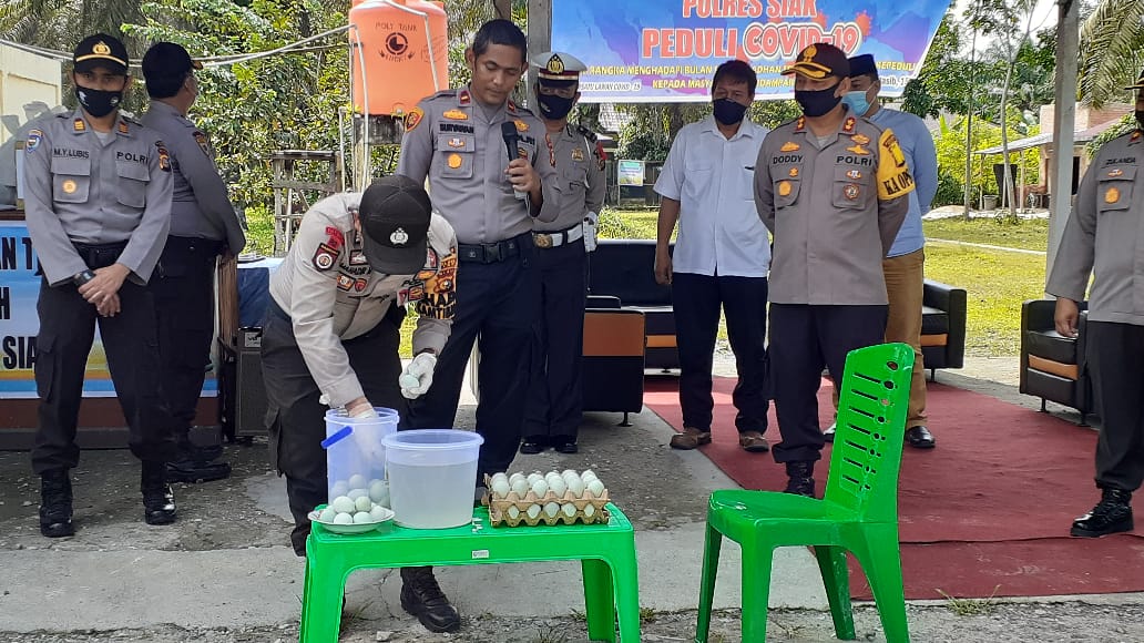 Bantuan Polresta siak