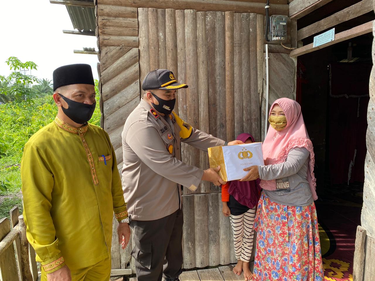 Bantuan Polresta siak
