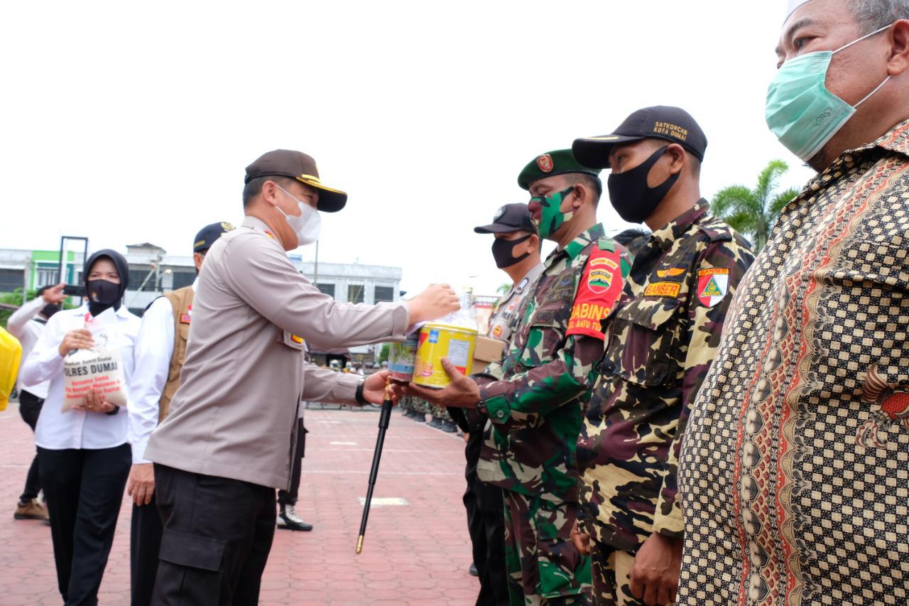 Gugus Tugas Propinsi tinjau pelaksanaan PSBB di Kota Dumai