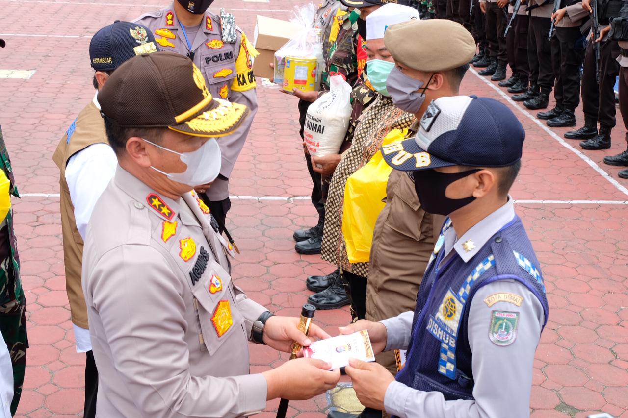 Gugus Tugas Propinsi tinjau pelaksanaan PSBB di Kota Dumai