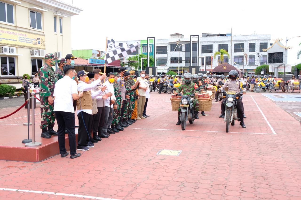 Gugus Tugas Propinsi tinjau pelaksanaan PSBB di Kota Dumai
