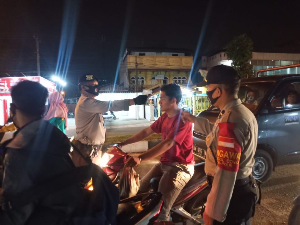 Putus Mata Rantai Penyebaran Covid – 19, Polda Riau Turunkan Ratusan Personil.