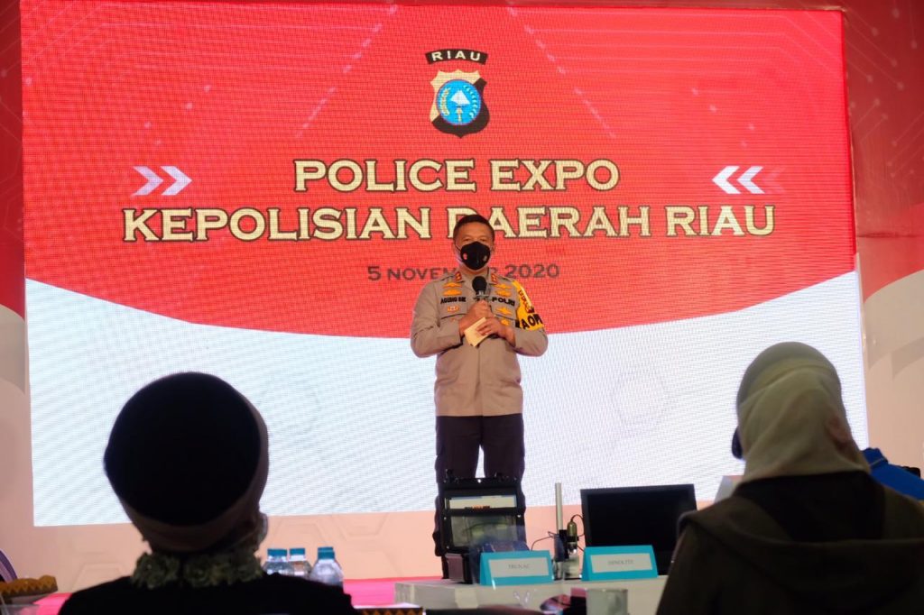 Gelar Police Expo, Kapolda Riau : Saya Ingin Lindungi Riau dari Segala Tindak Kejahatan