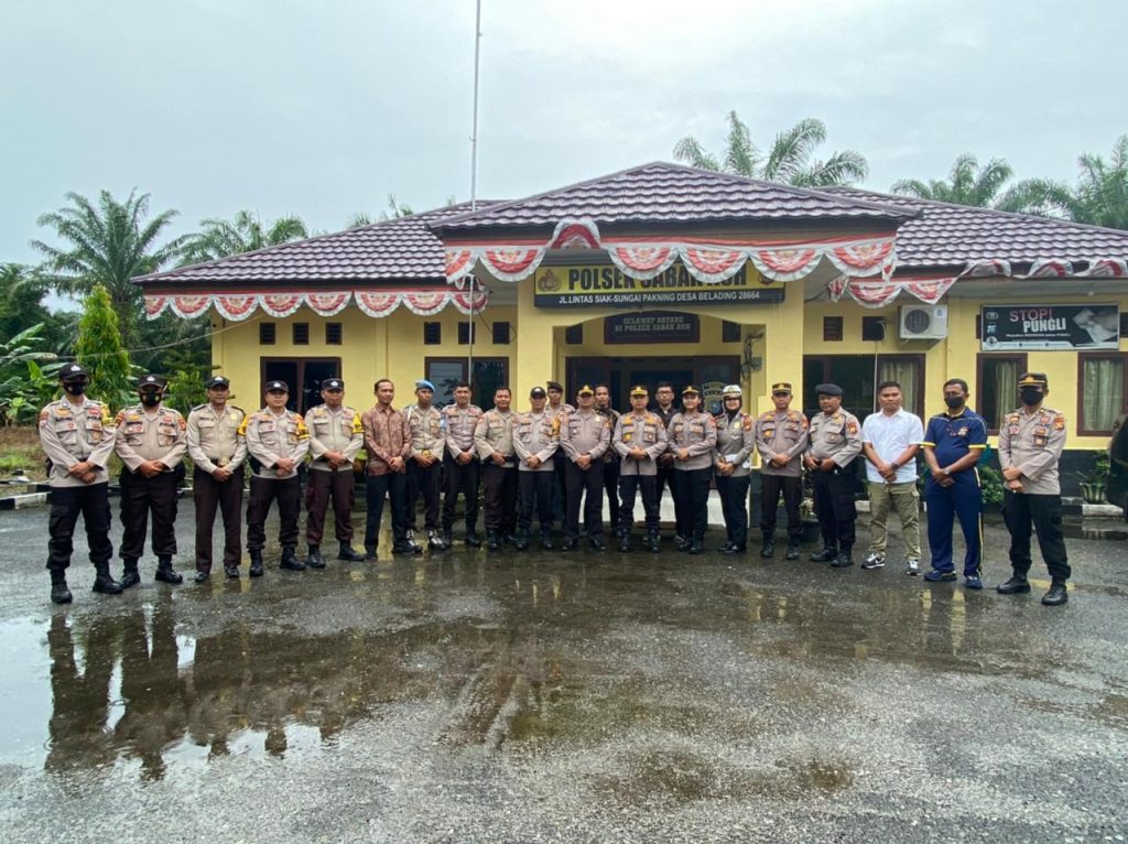 Kapolres Siak Pimpin “TPTKP” di Polsek Sabak Auh,Ada Apa Ya..?