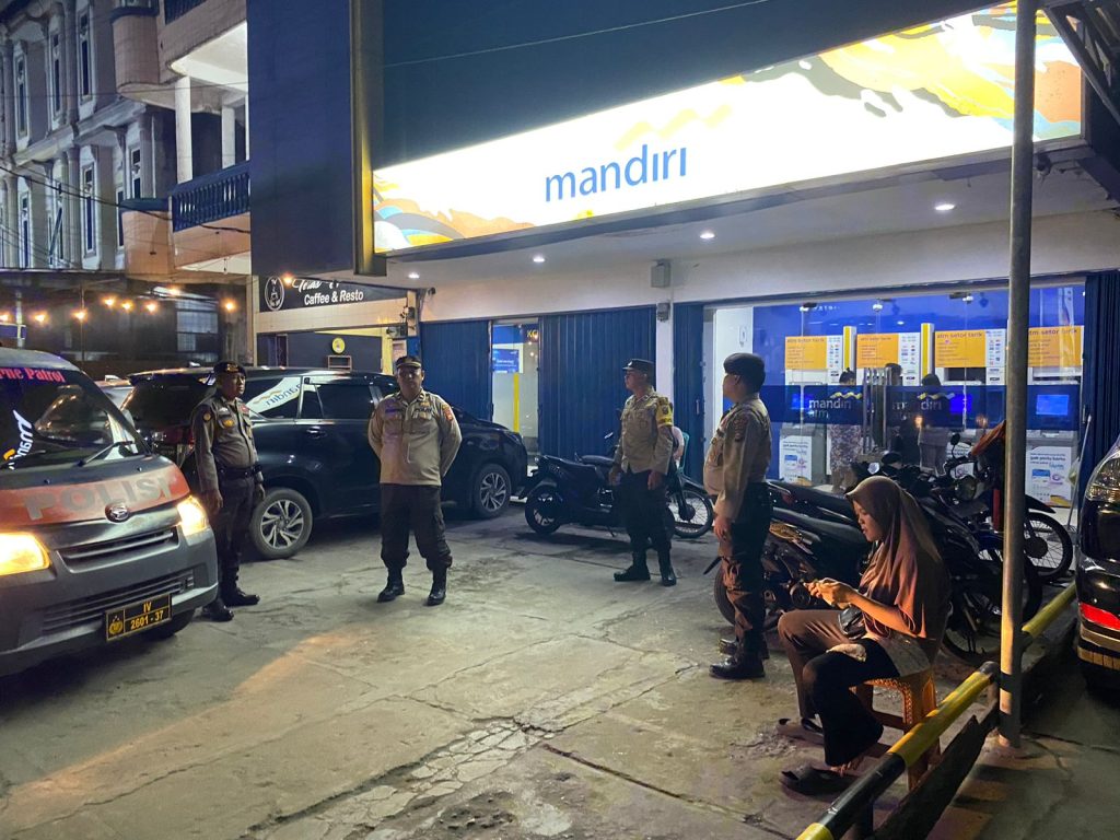 Cegah Premanisme, Polsek Tualang Patroli Sampai Tengah Malam di Titik Rawan Kamtibmas