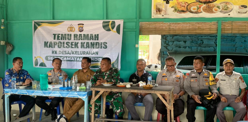 Kapolsek Kandis Gelar Temu Ramah Bersama Masyarakat Pencing Bekulo