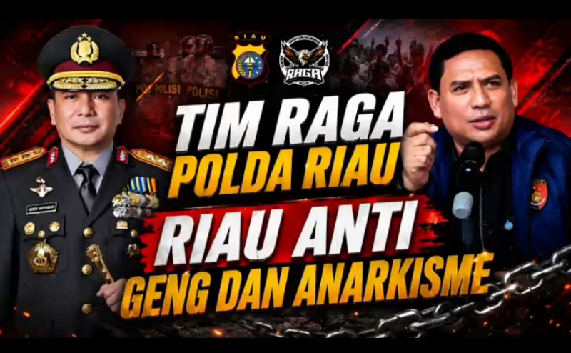 Tim RAGA Polda Riau Perkuat Pengawasan Jalanan dan Area Publik