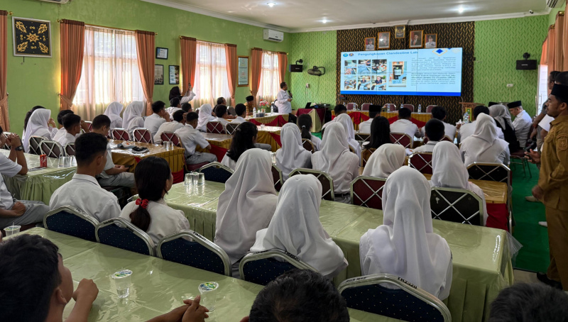 Bersama Granat, Kepala BNNK Pekanbaru Tingkatkan Kesadaran Generasi Muda Tentang Bahaya Narkoba
