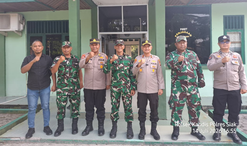 TNI–Polri di Kandis Perkuat Sinergitas, Komitmen Jaga Kamtibmas Tetap Kondusif