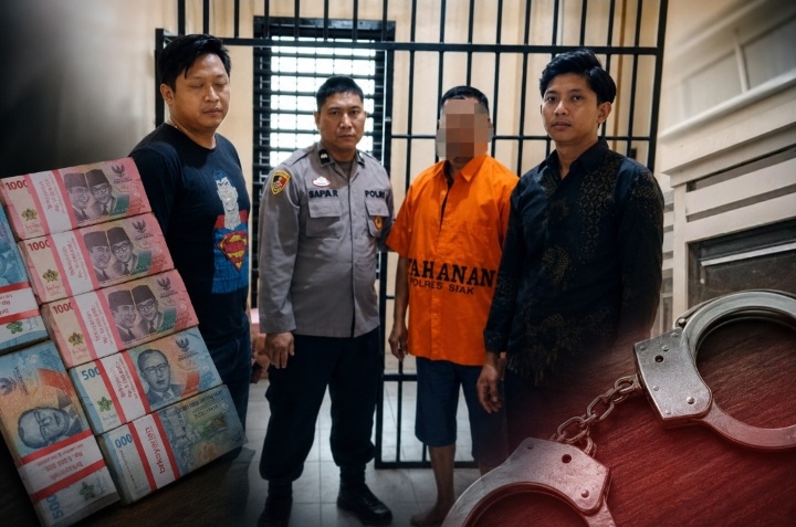 Polres Siak Tetapkan Kadishub sebagai Tersangka Kasus Dugaan Pemerasan Proyek