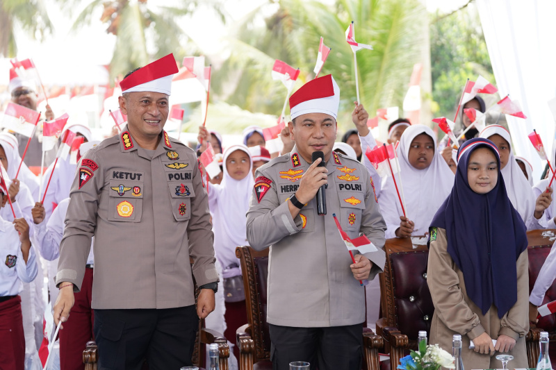 Presiden Prabowo Resmikan Jembatan Merah Putih Presisi, Kapolda Riau Laporkan 110 Jembatan untuk Rakyat