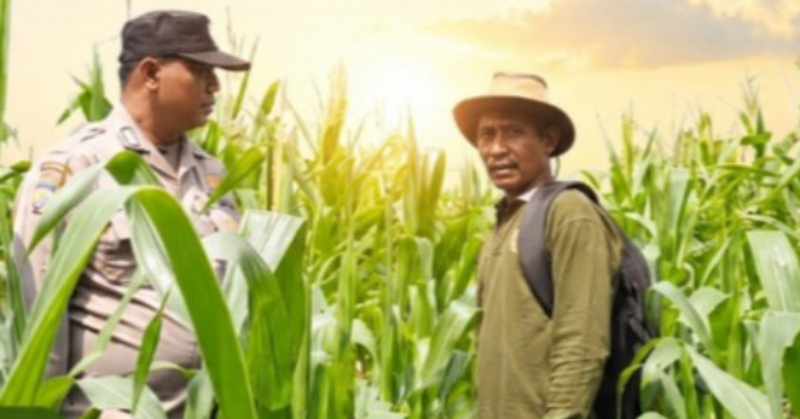Kapolsek Kandis Berikan Perhatian kepada Personel, Jaga Kebugaran dan Tingkatkan Kemampuan Pendampingan Petani