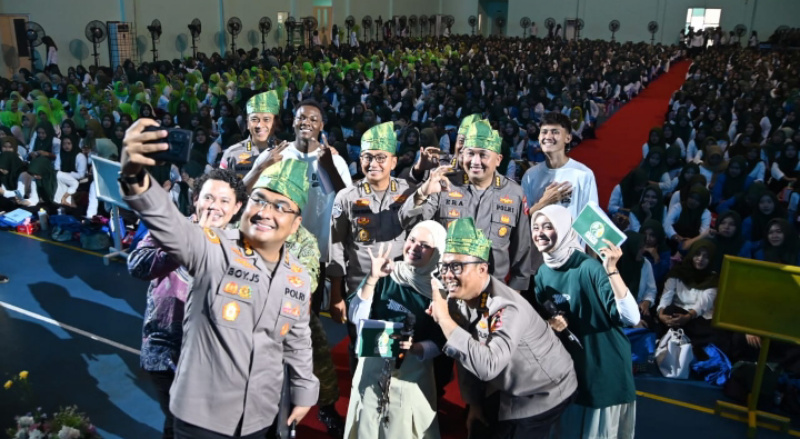 Serdik Sespimti Polri Bekali Mahasiswa UIR Soal Karhutla dan Green Policing