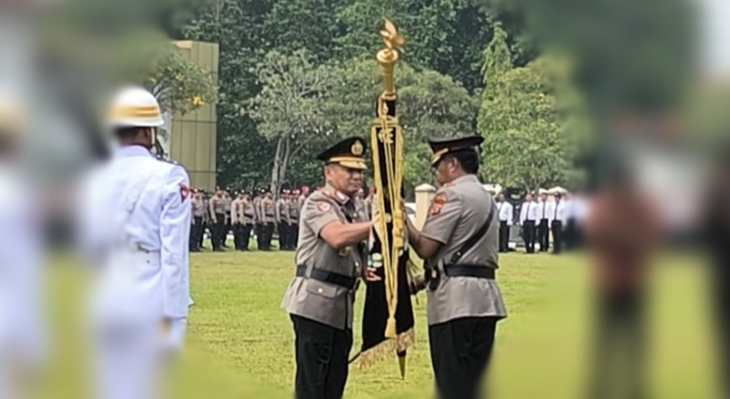 Tradisi Penghormatan Polri, Welcome and Farewell Parade Tandai Pergantian Kapolda Riau
